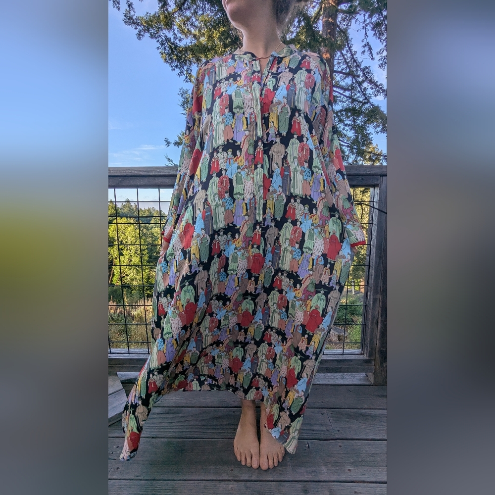 Natori Multicolor Patterned Dress